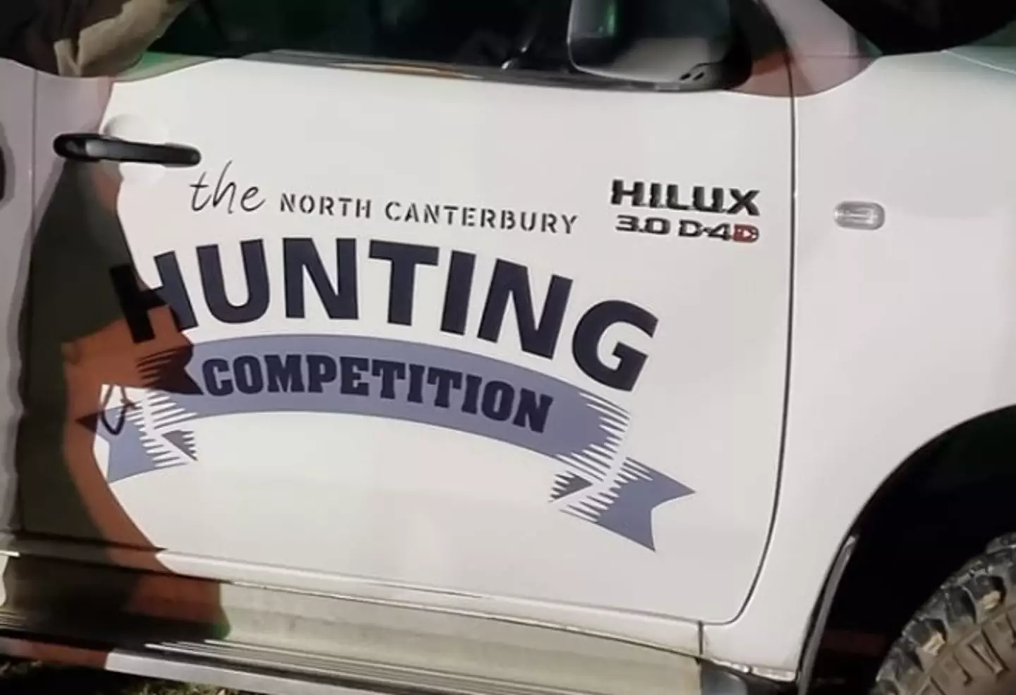 The competition has rules to prevent pet cats being caught. (Facebook/The North Canterbury Hunting Competition)