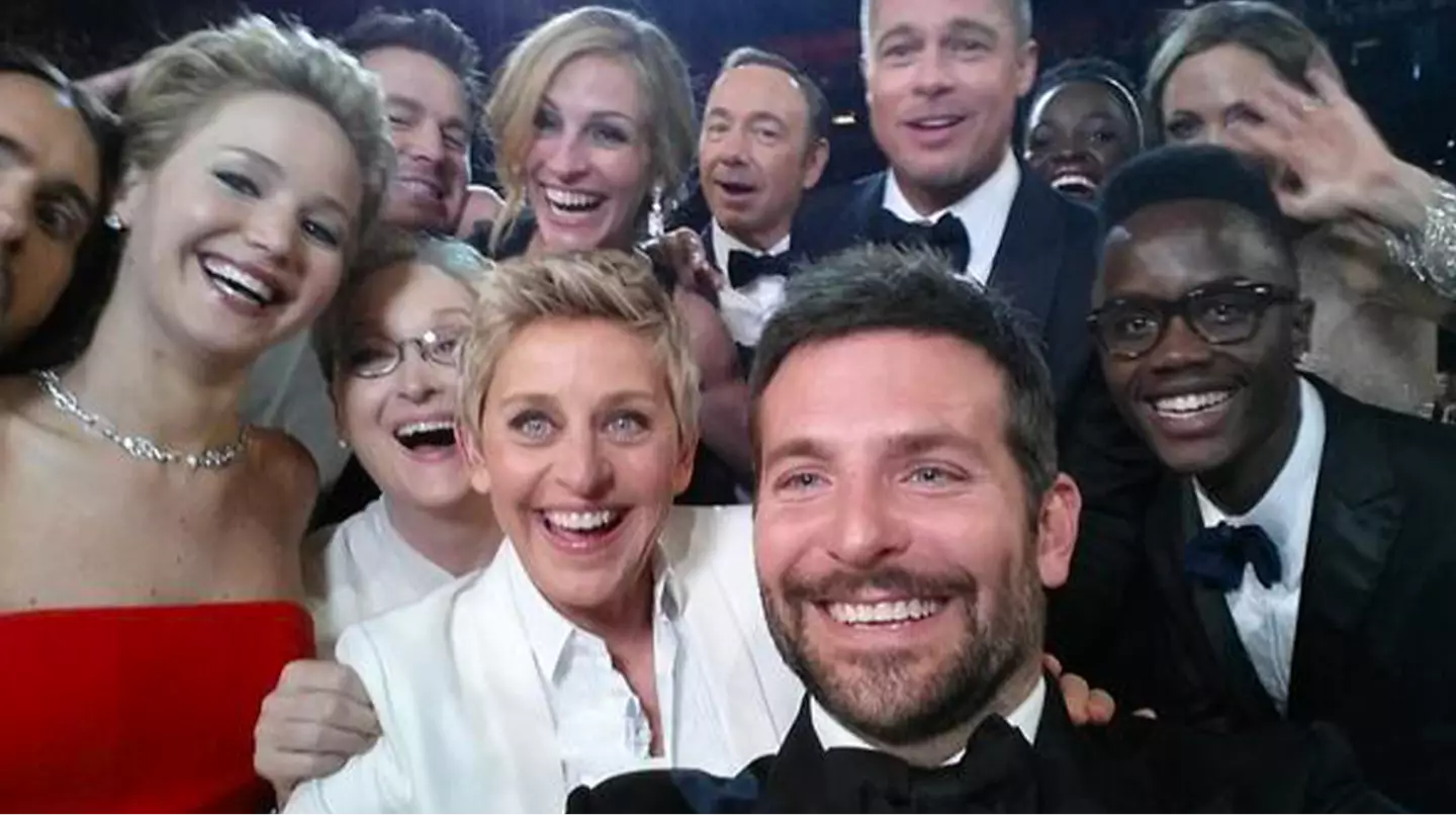 People believe there's a serious 'Ellen Oscars selfie curse' 10 years on from iconic photo