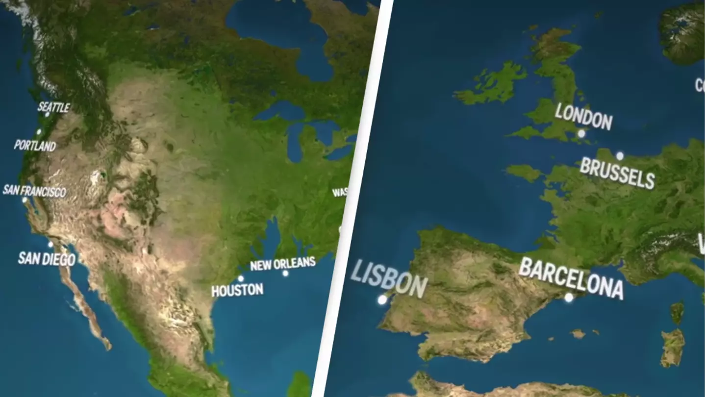 Shocking Video Shows What Earth Would Look Like If All The Ice Melted