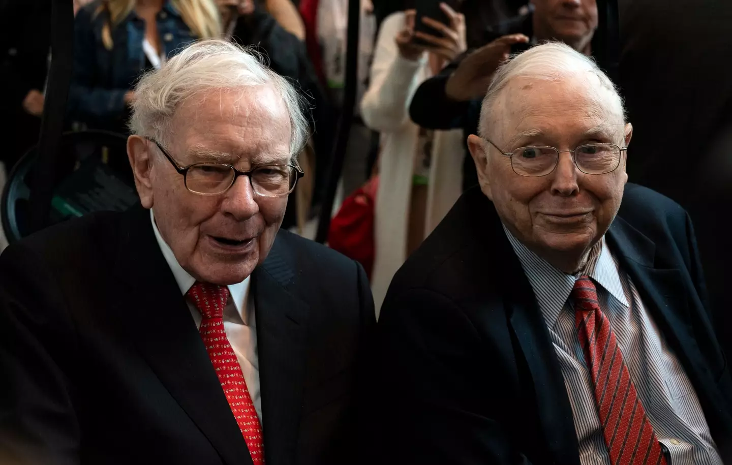 Munger and Buffett met in 1959. (JOHANNES EISELE/AFP via Getty Images)