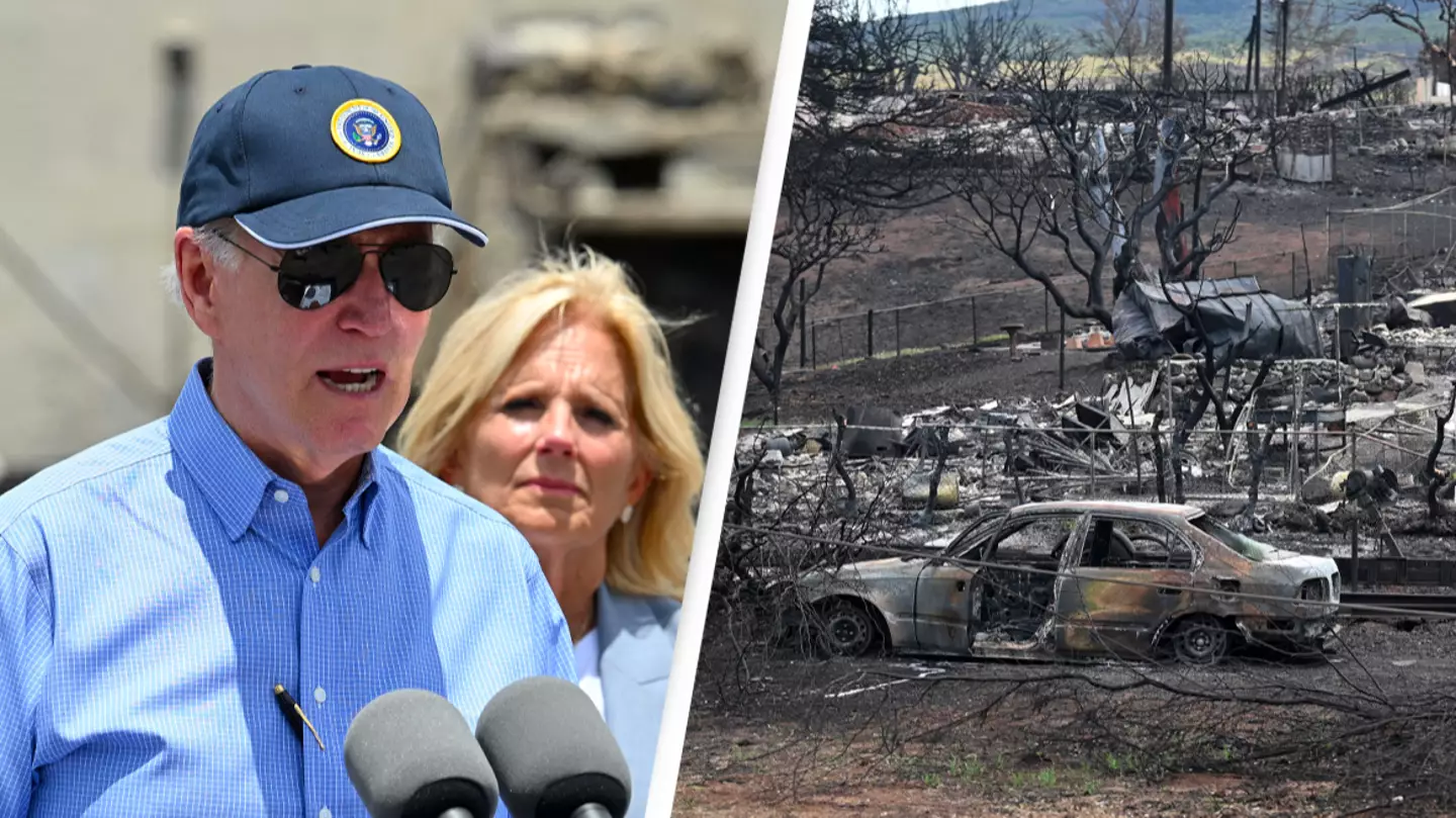 Biden faces brutal backlash for making ‘poor taste’ jokes at Maui wildfires site
