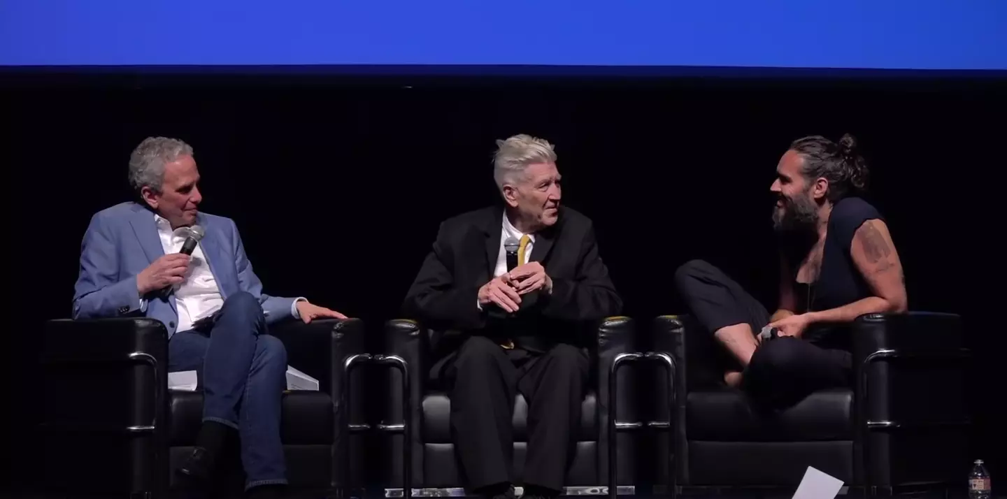 David Lynch and Russell Brand were interviewed together in 2019.