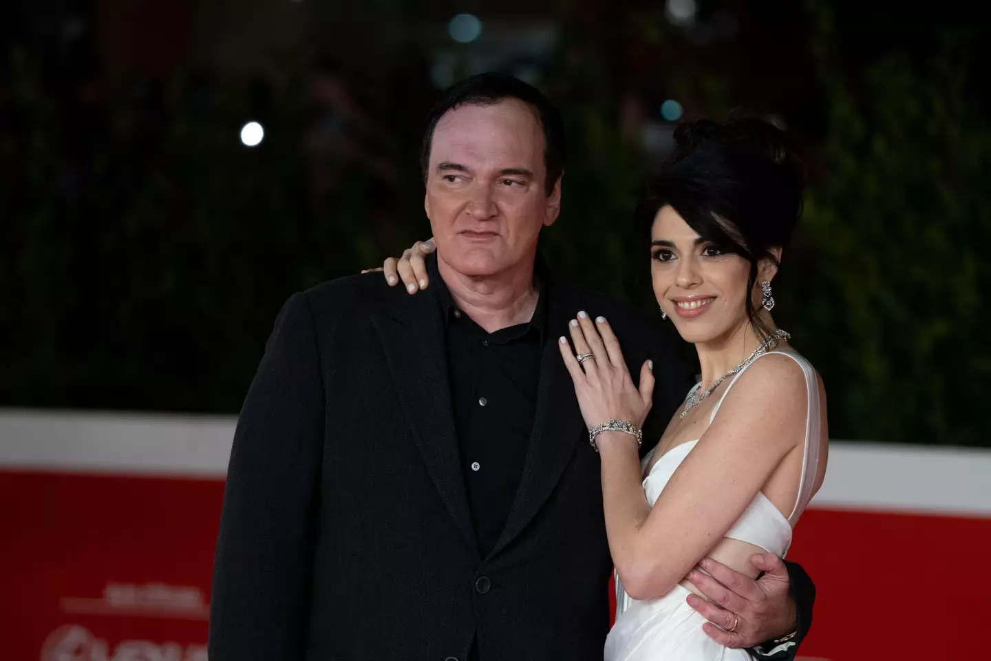 Quentin Tarantino and Daniella Pick (Alamy)
