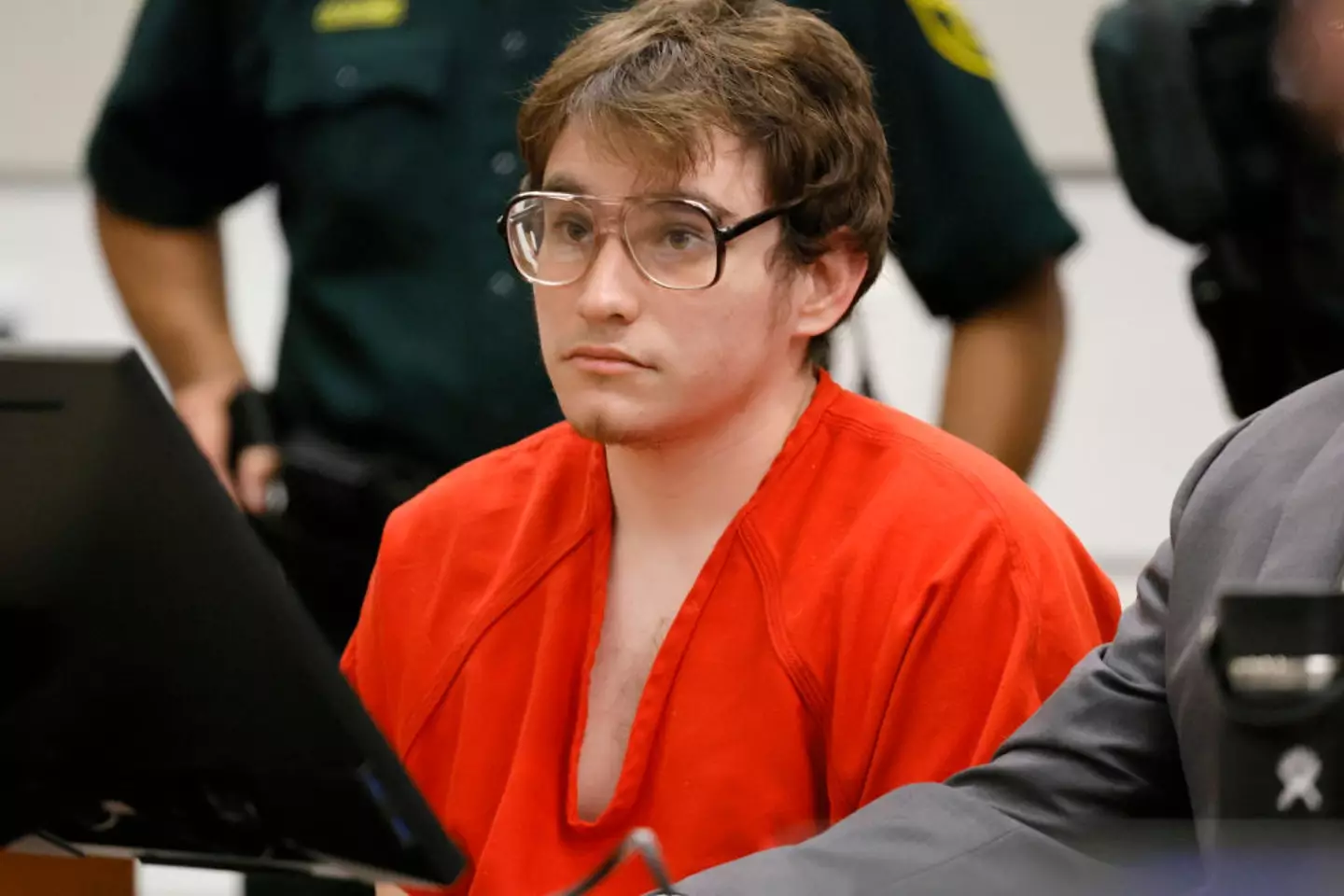 School shooter Nikolas Cruz pictured during his sentencing in 2022. (Amy Beth Bennett-Pool/Getty Images)