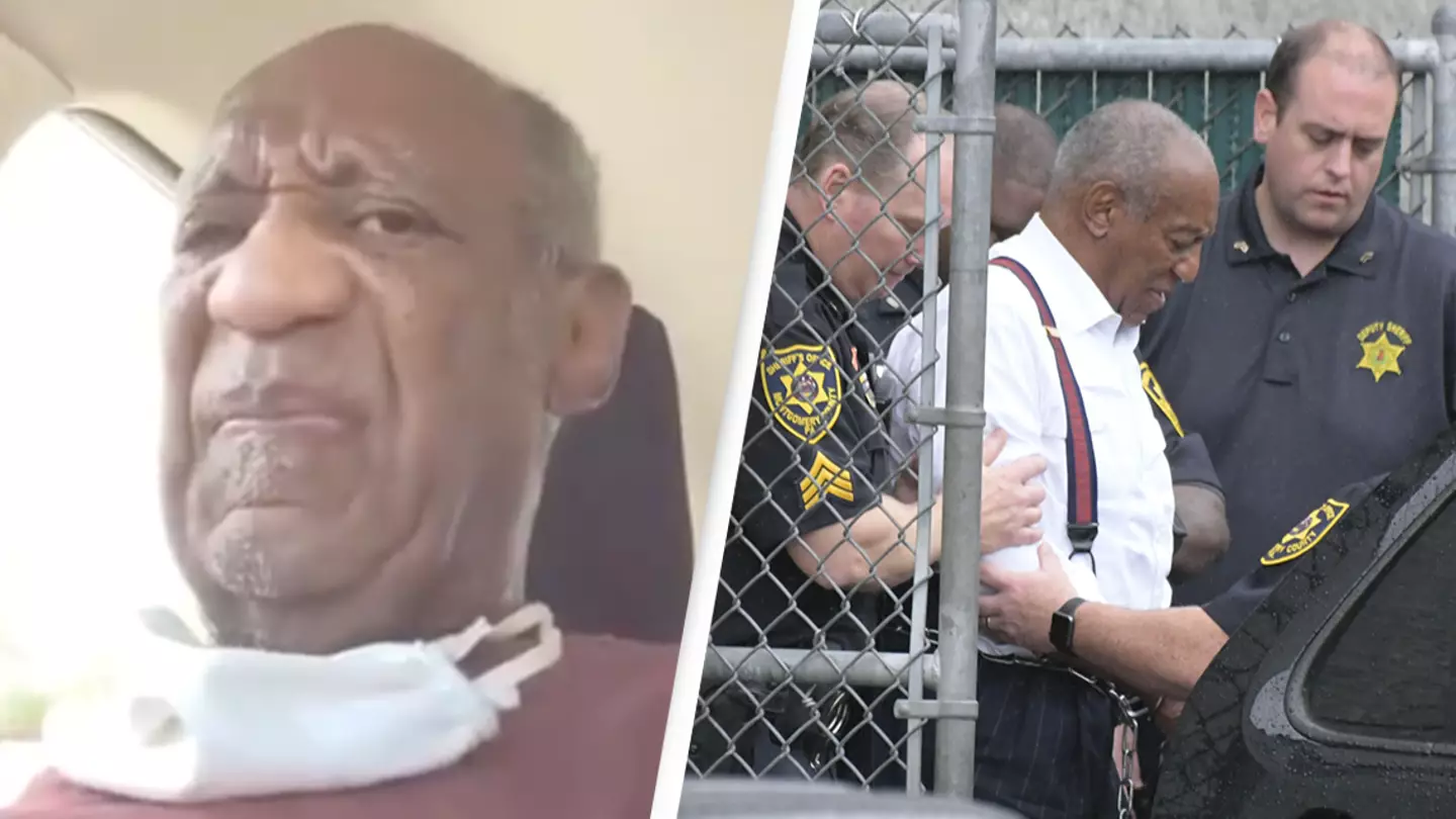 Bill Cosby Shares Video Of Him Leaving Prison After Being Released On Technicality