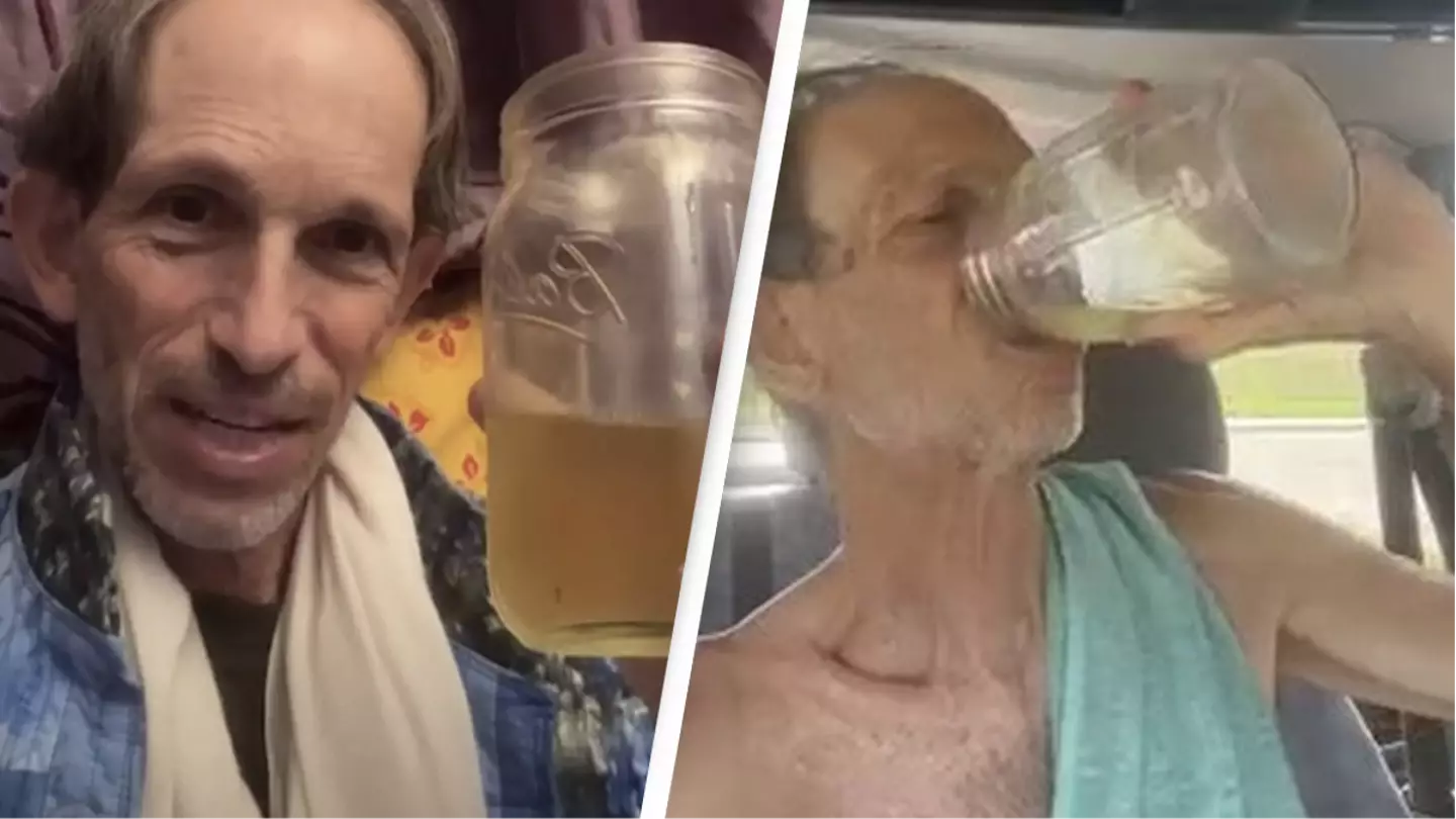 Man who drinks his own urine clashes with his flatmate over the smell