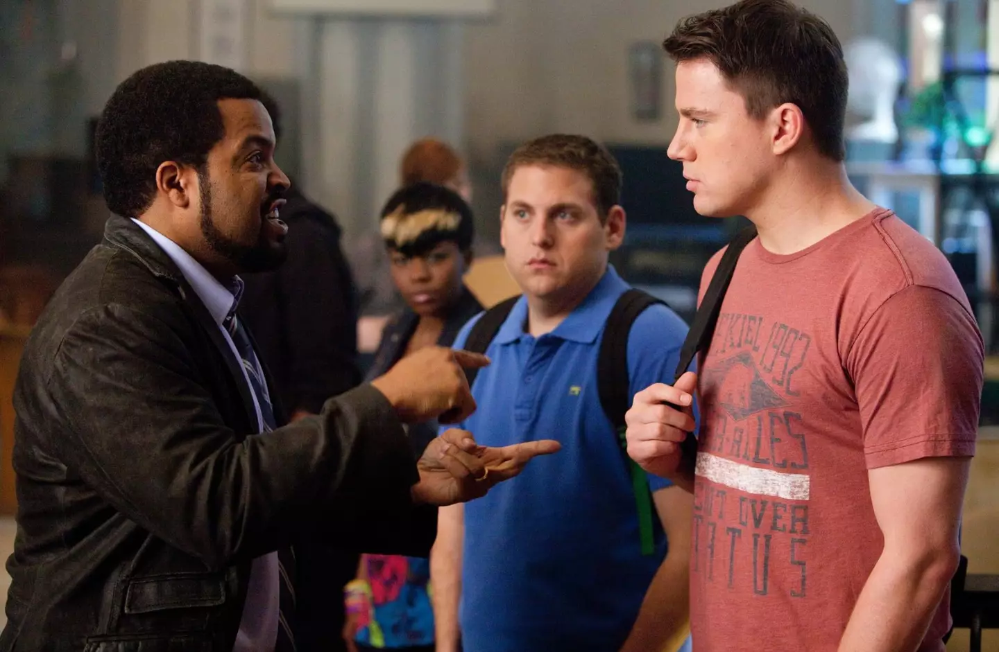 Ice Cube, Channing Tatum and Jonah Hill in 21 Jump Street. (Columbia Pictures)