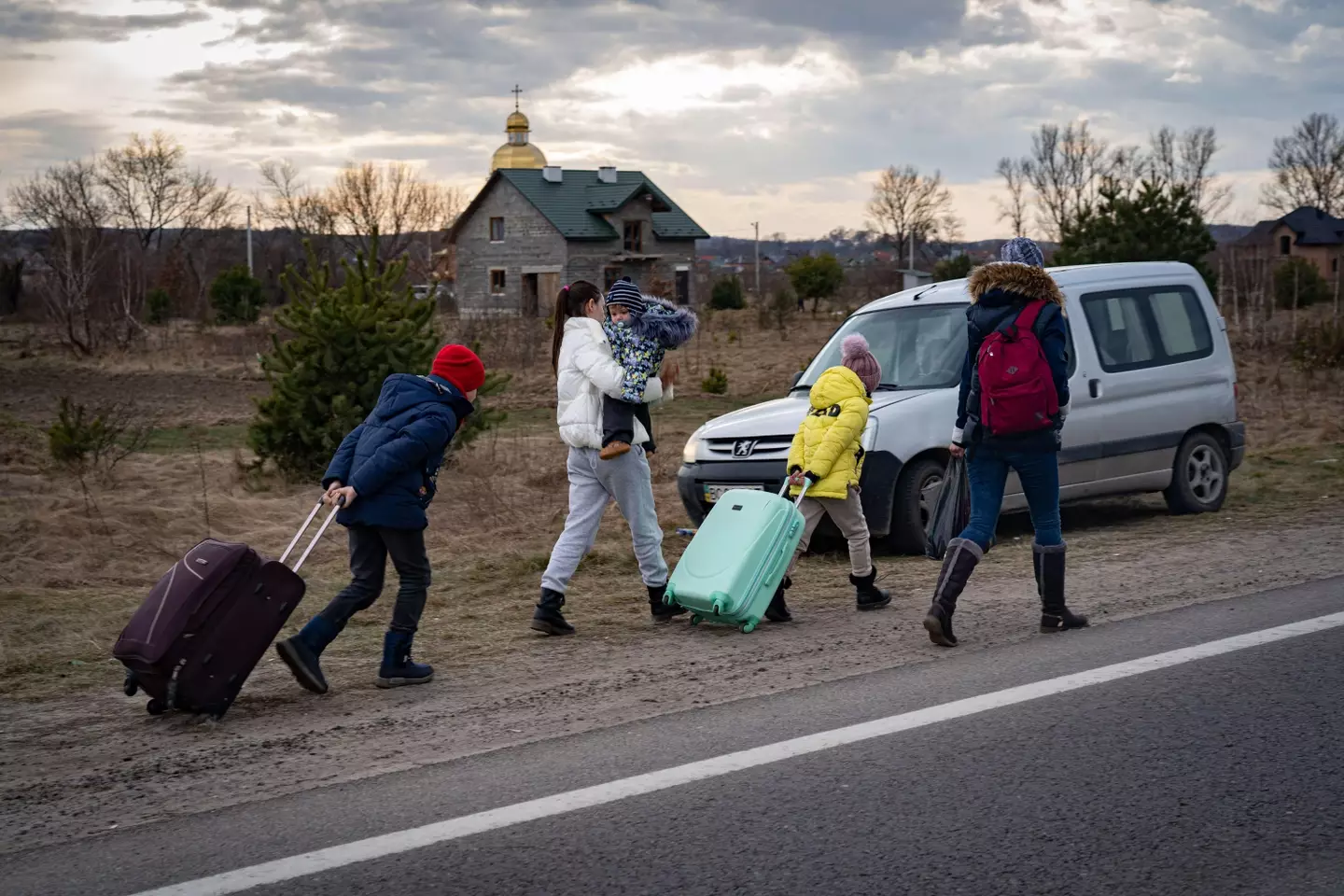 Millions have been forced to flee their homes following Russia's invasion.