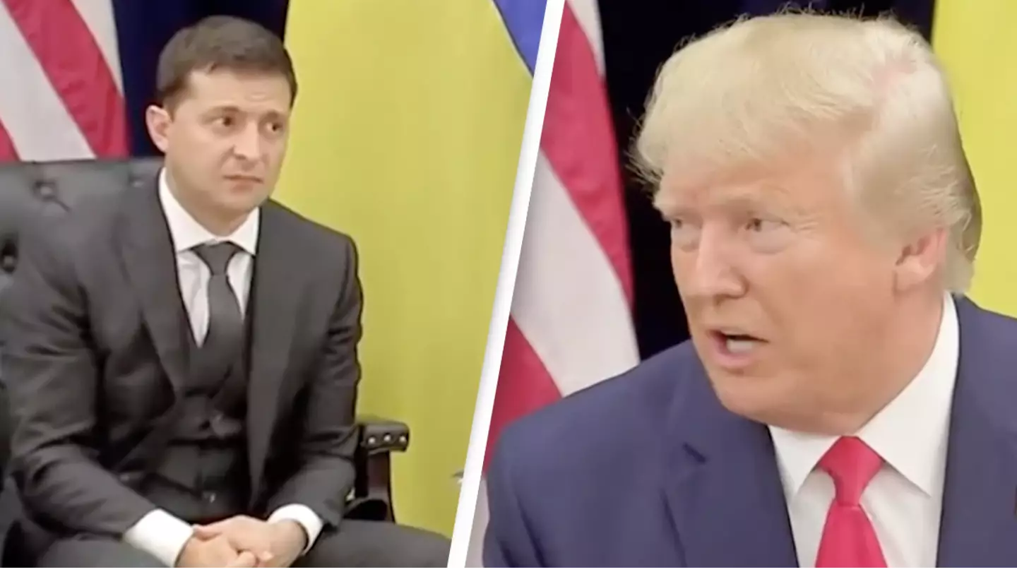 Resurfaced Footage Shows Trump Telling Zelenskyy To Work With Putin