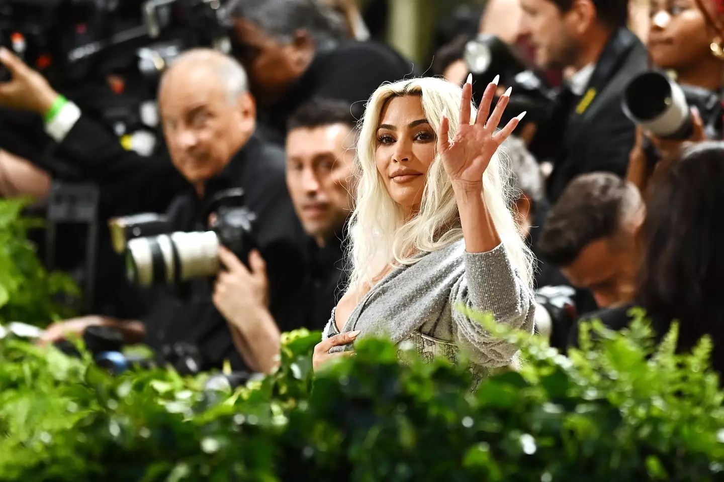 Kim Kardashian was among dozens of stars at the event. (Bauzen/GC Images)