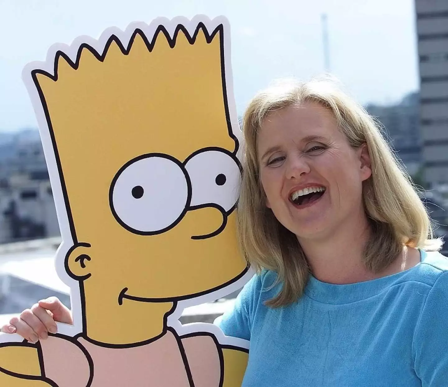 Nancy is the voice of Bart Simpson, and has voiced the character since the 1990s. (Colin Davey/Getty Images)
