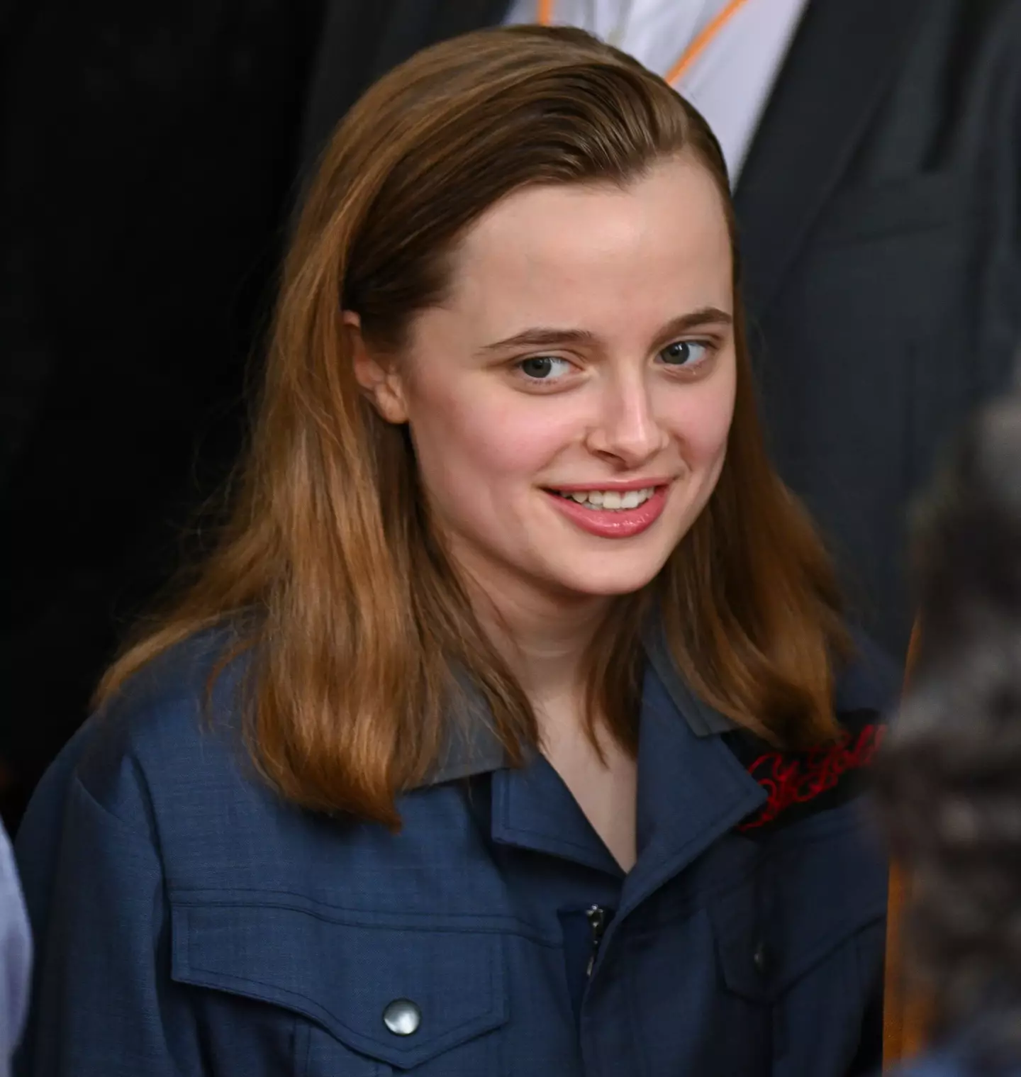 Vivienne Jolie-Pitt appears to have changed her surname. (James Devaney/GC Images)