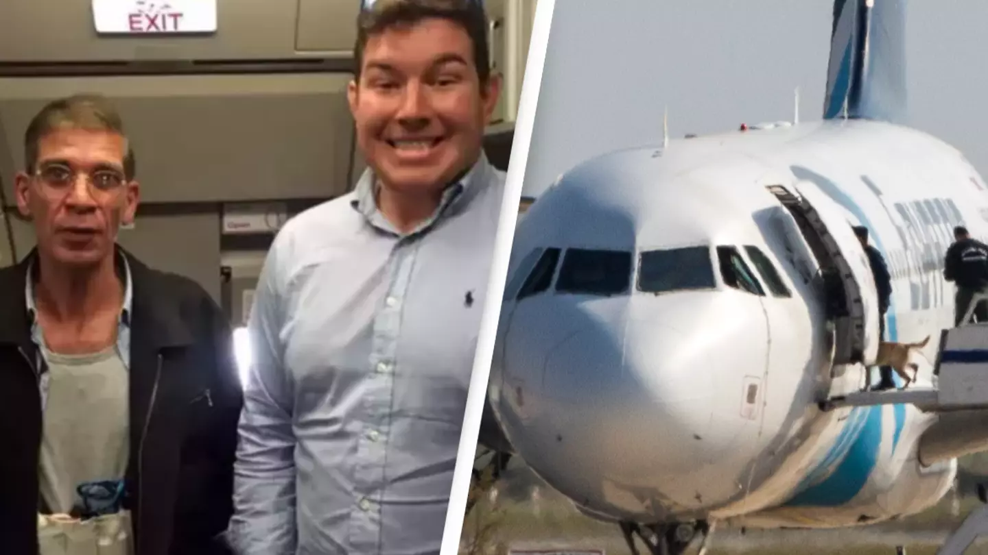 Man explained why he asked for 'selfie' with plane hijacker