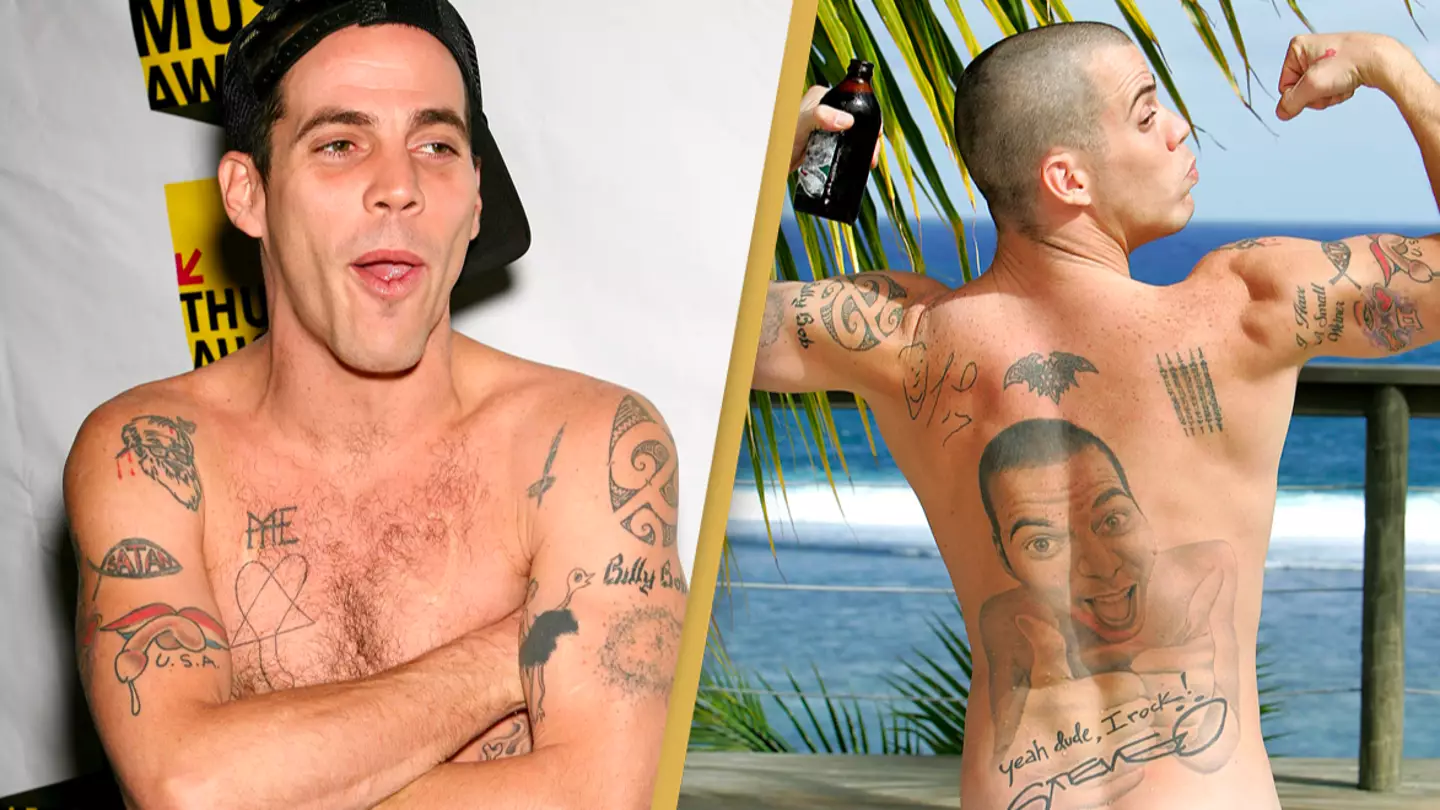 Steve-O has got his favorite tattoos removed for poignant reason