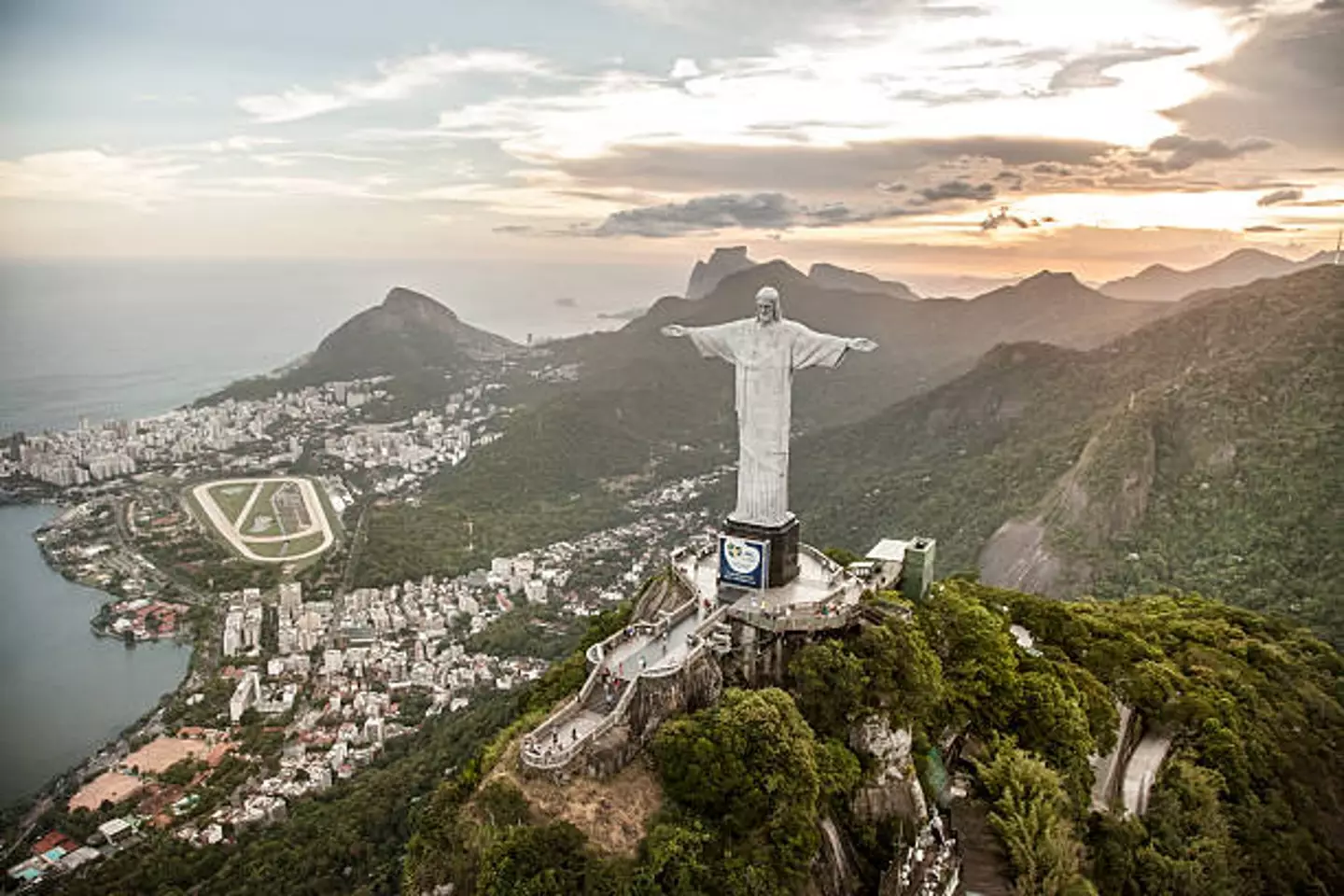Christ the Redeemer is very vulnerable to lighting strikes.