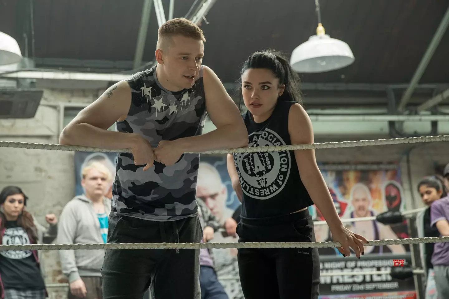Florence Pugh played pro wrestler Paige in Fighting with my Family.
