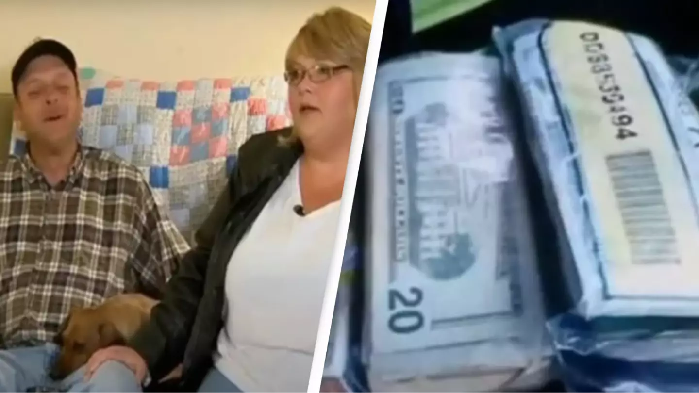 Couple stunned after they get bag full of cash from McDonald's