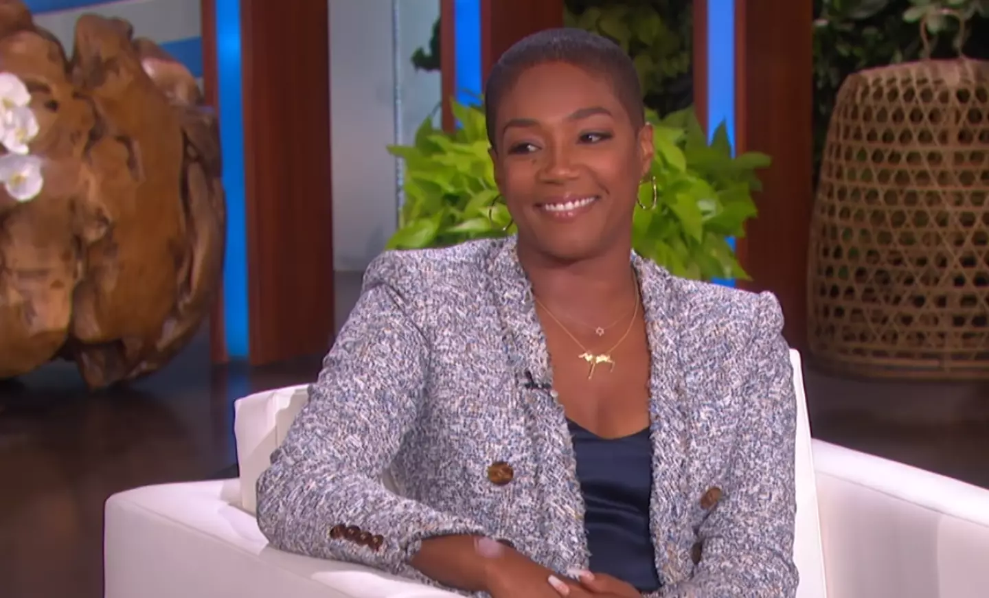Haddish wanted an answer once and for all. (ABC/The Ellen DeGeneres Show)