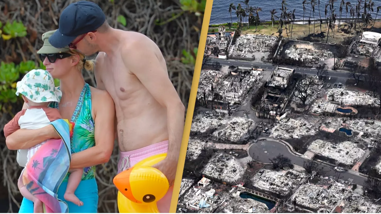Paris Hilton slammed after she’s seen vacationing in Maui as wildfires devastate island
