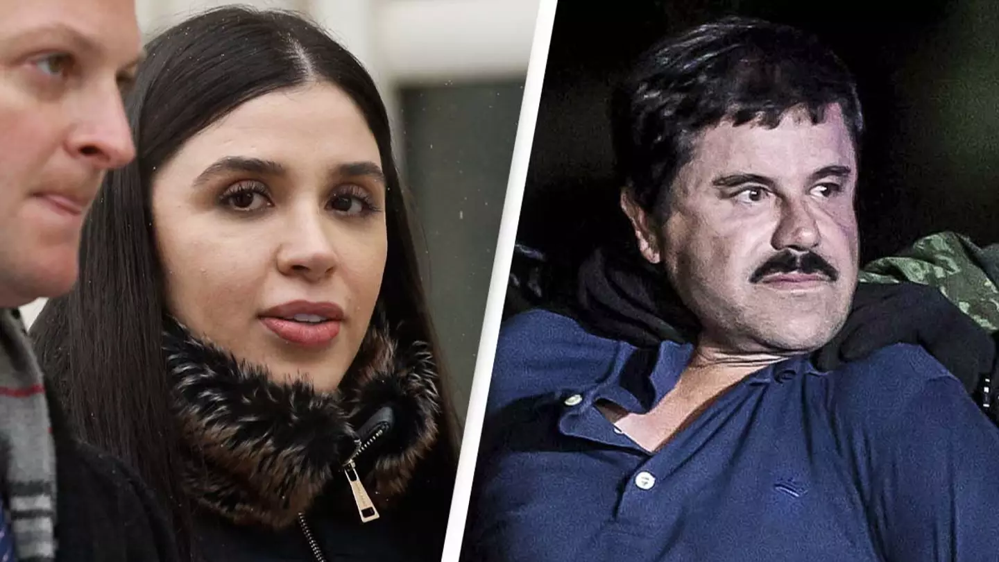 EL Chapo's wife released from prison after serving just half her sentence