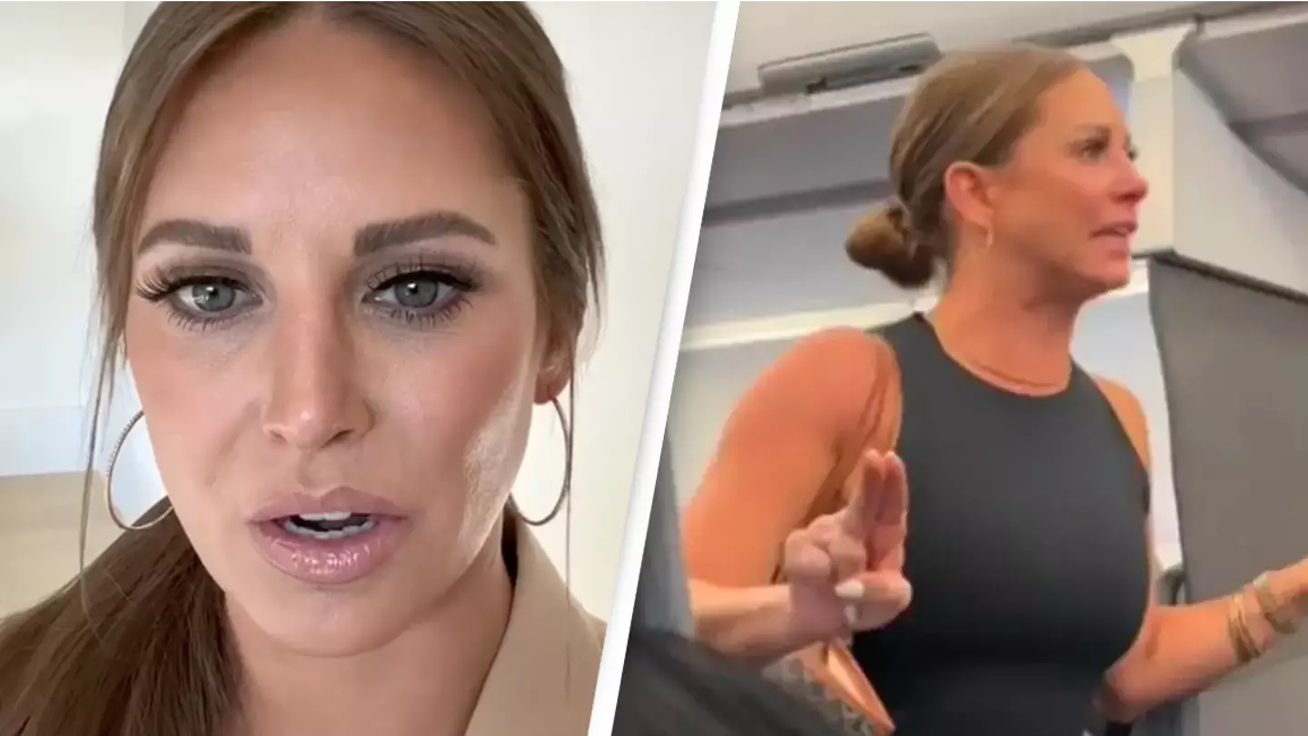 Viral ‘not real’ woman Tiffany Gomes finally gets asked what she saw on that plane