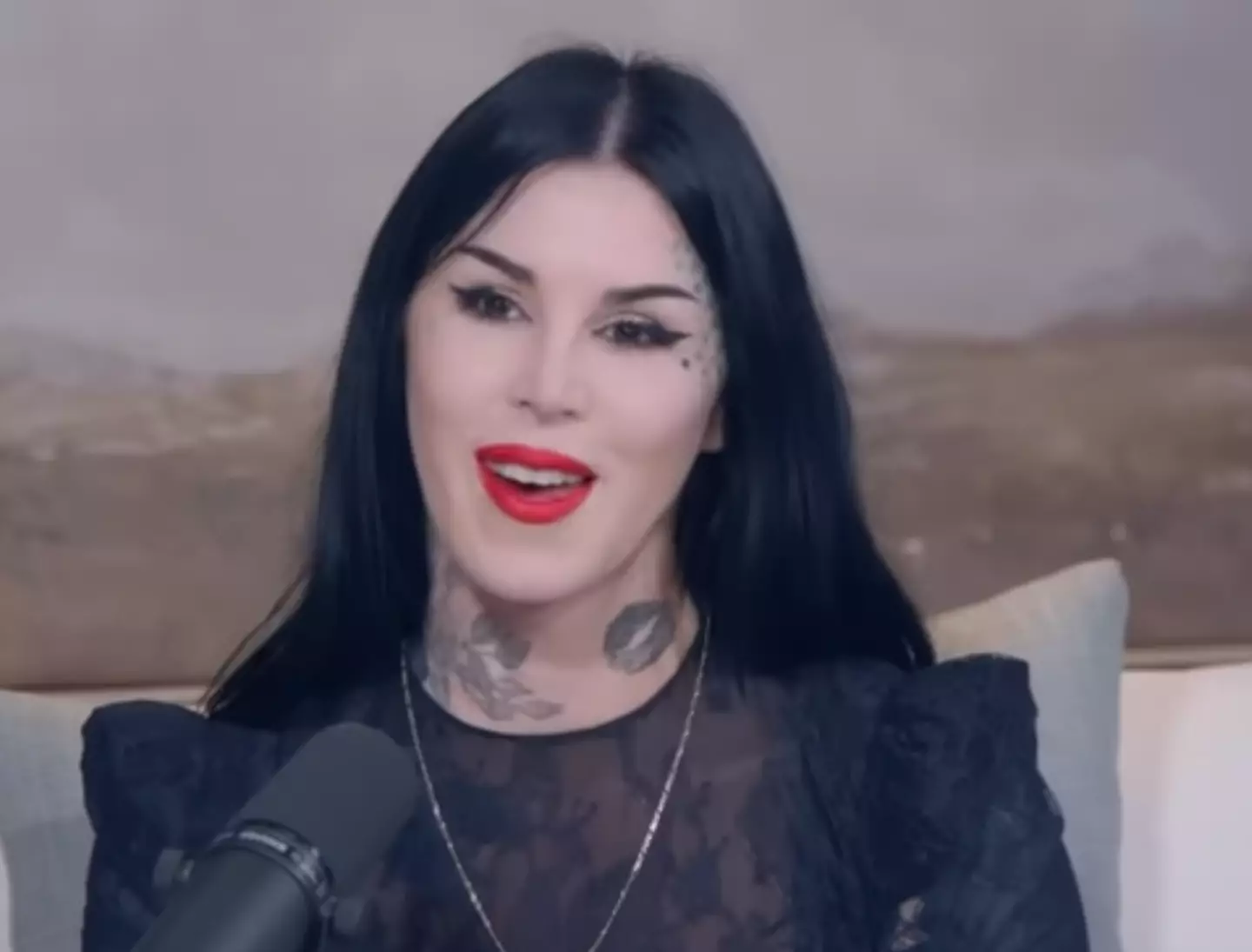 Kat Von D is hopeful her husband will join in her faith.