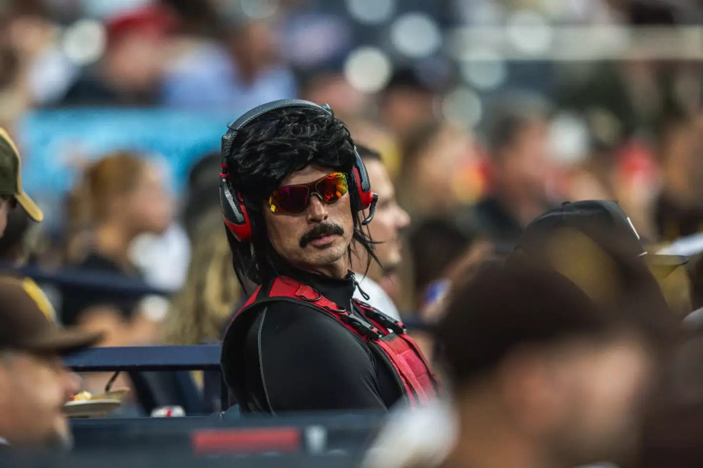 Former Twitch streamer Dr DisRespect. (Matt Thomas/San Diego Padres/Getty Images)