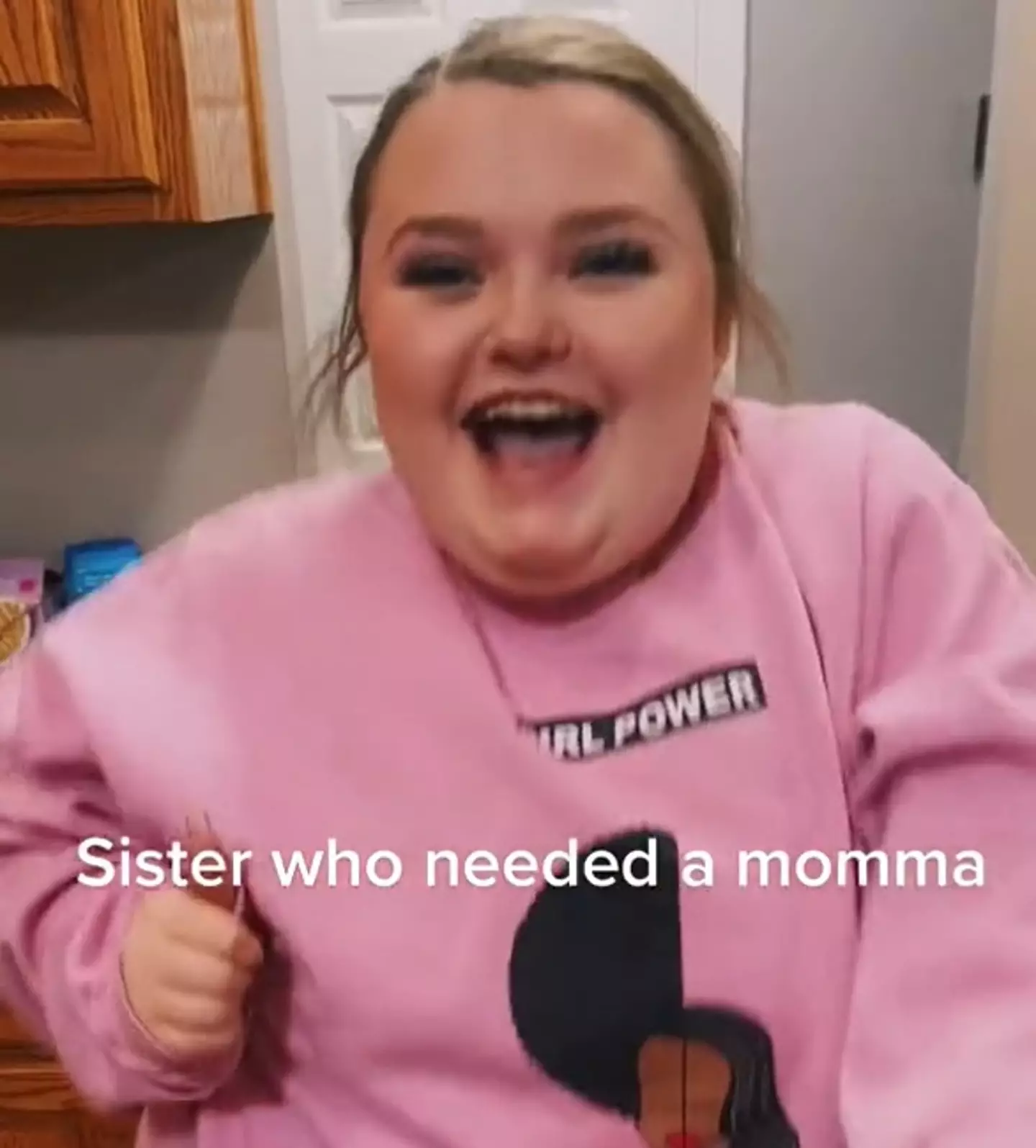 Honey Boo Boo, real name Alana, called herself a 'sister who needed a momma'.