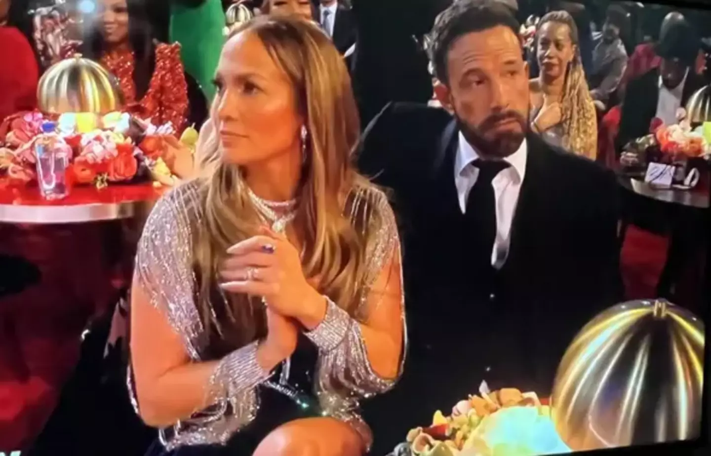 Ben Affleck became a meme for looking bored at the Grammys.