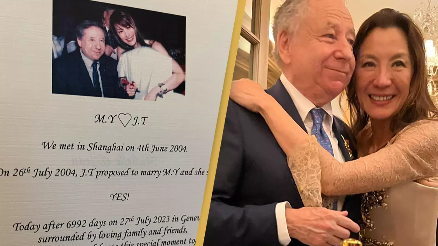 Michelle Yeoh, 60, marries partner Jean Todt, 77, 19 years after they got engaged