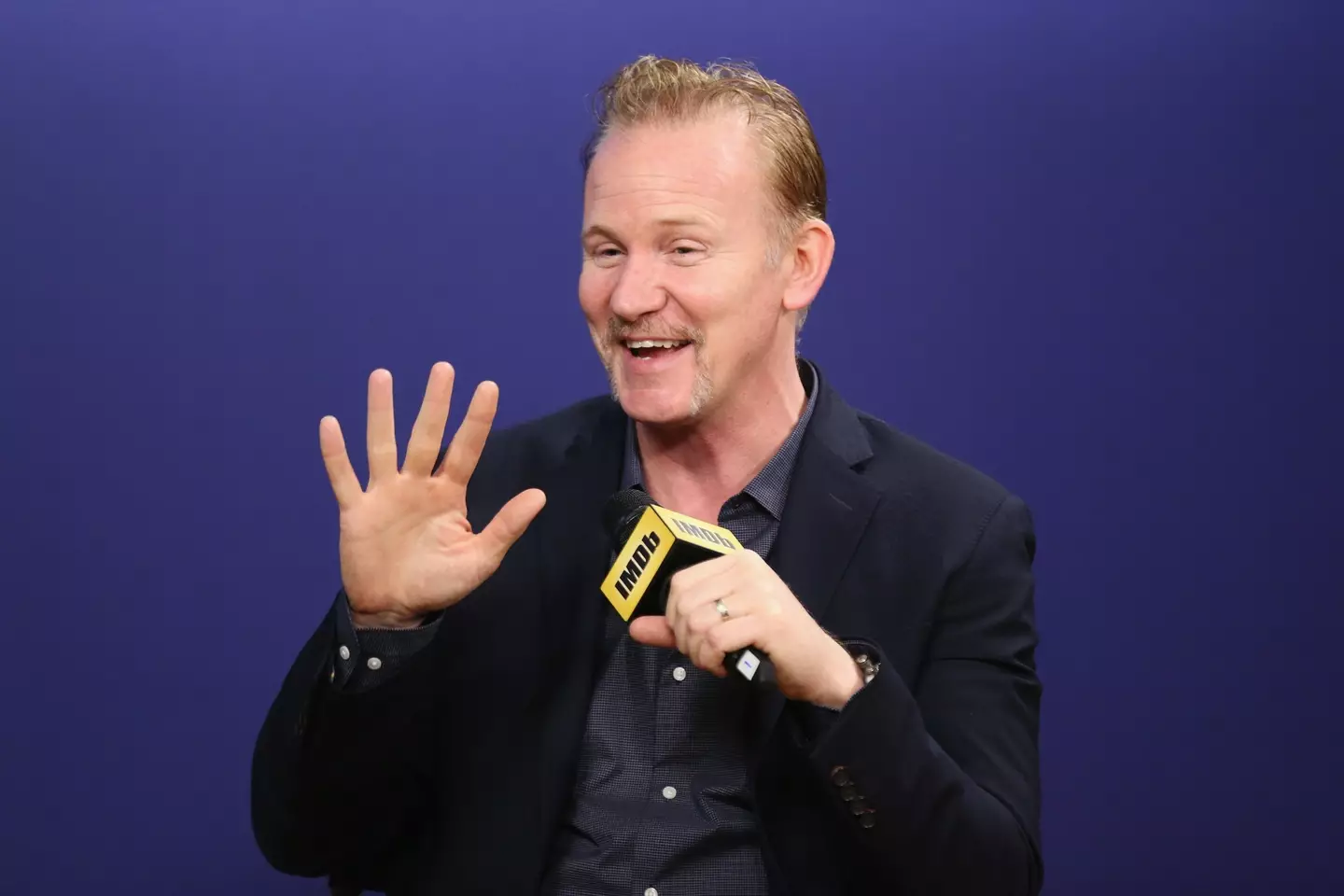 Morgan Spurlock had been diagnosed with cancer. (Rich Polk/Getty Images for IMDb)