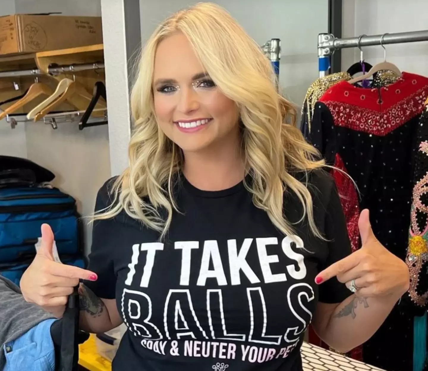 Miranda Lambert shared this image to Instagram days after going viral for telling off fans at a concert.