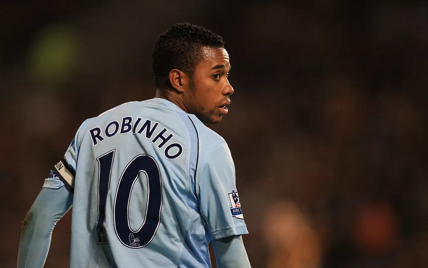 Robinho was the first signing of City's modern era. Image: PA Images