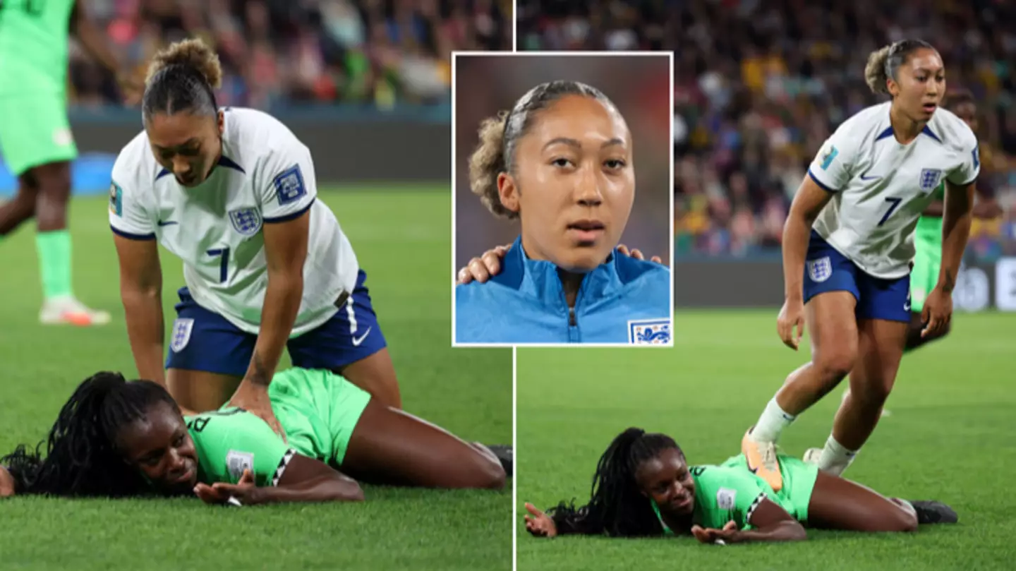 Lauren James breaks silence after red card during England vs Nigeria