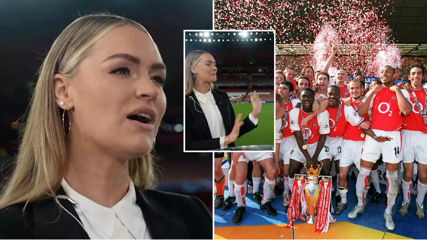 Laura Woods names surprise member of Arsenal's Invincibles squad she felt most 'overawed' by after meeting