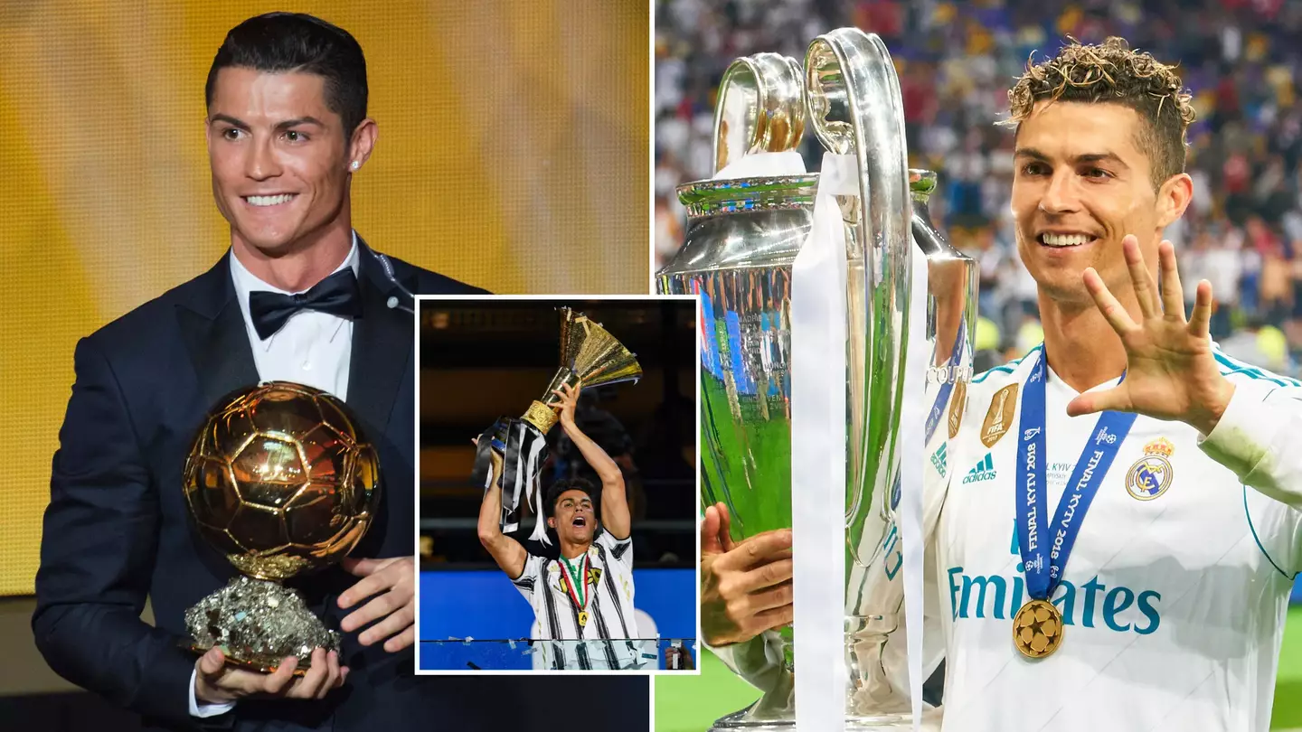Cristiano Ronaldo used to carry a list of his accomplishments in his ...