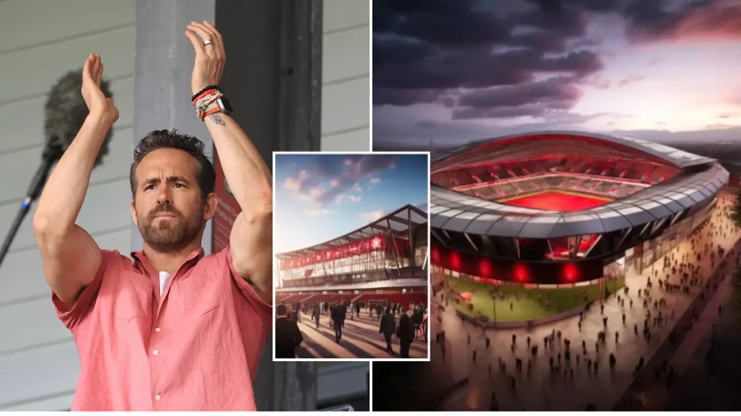 AI images show what Wrexham's stadium could look like in 2050 after dramatic transformation