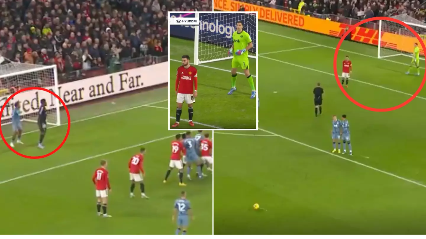 Man Utd attempted to 'mimic' Aston Villa's free-kick routine but it failed miserably