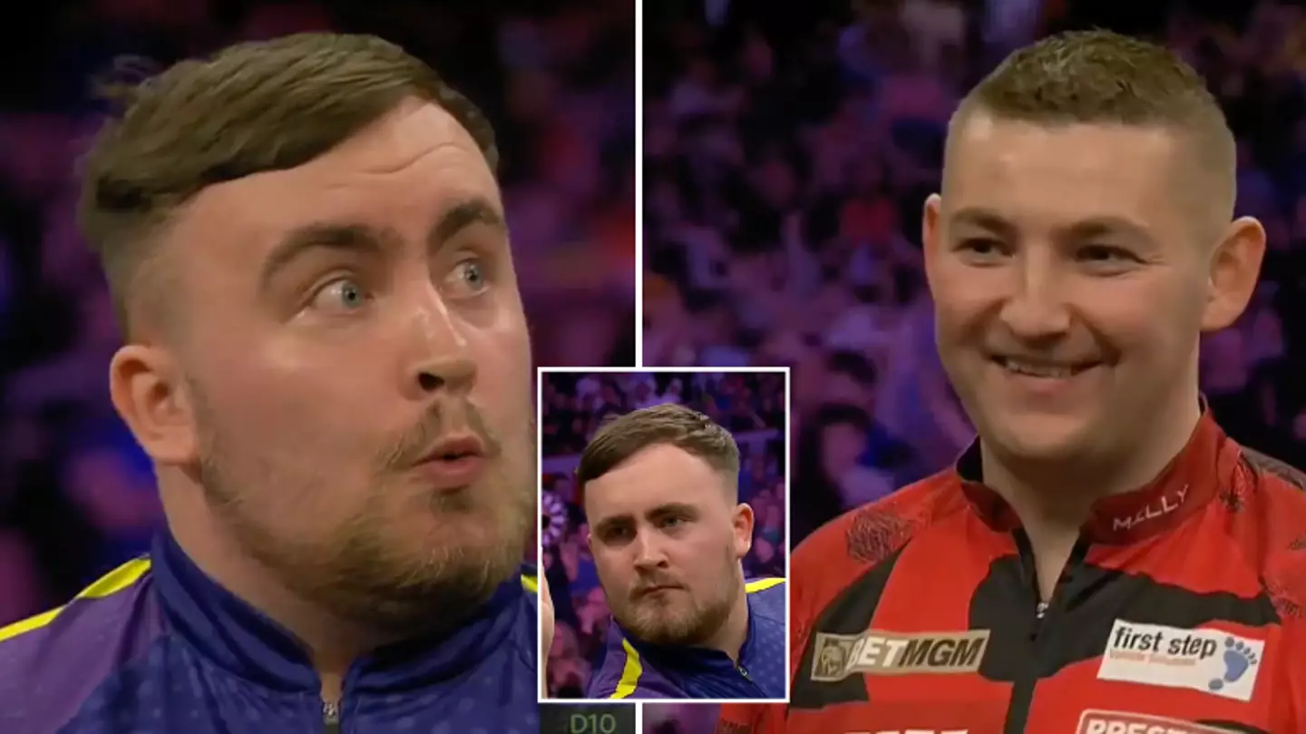 Luke Littler produces sensational checkout to win his first Premier League night 