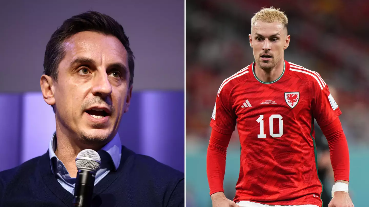 "Coward's tackle" - Neville slams ex-Arsenal player for "naughty" challenge on Liverpool star