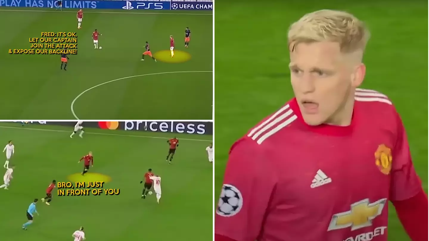 Damning Video Of Donny Van De Beek 'Always Being Ignored' At Manchester United Proves He Was Good Enough