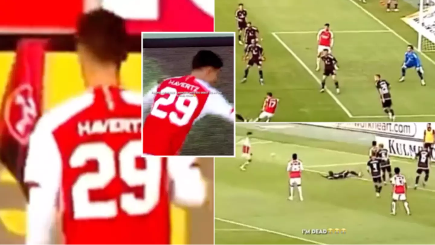 Kai Havertz’s Arsenal debut highlights against FC Nurnberg have gone viral