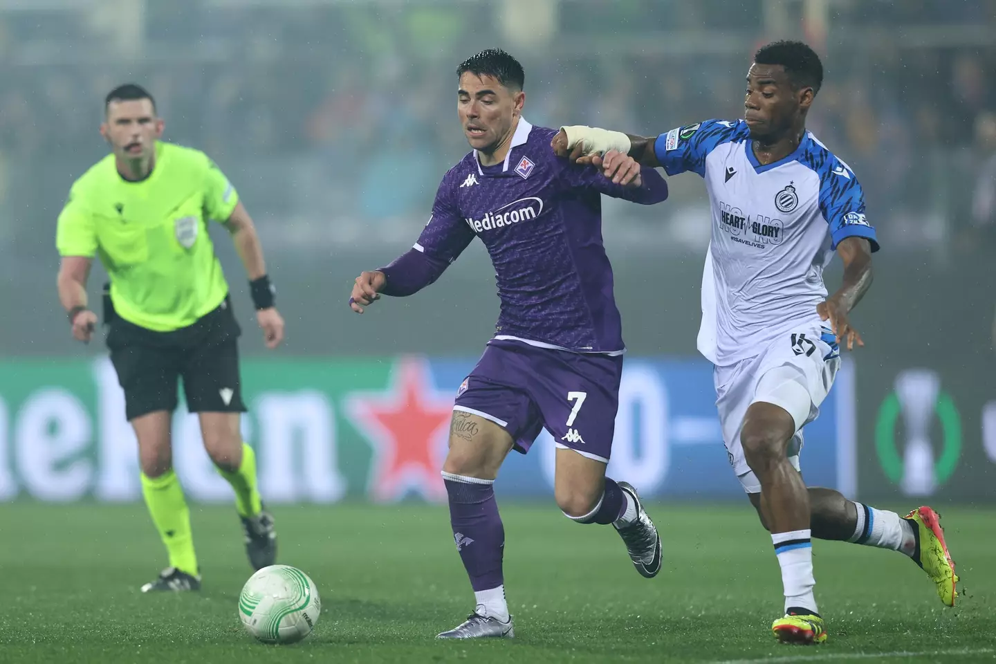 Club Brugge and Fiorentina will play on Wednesday.