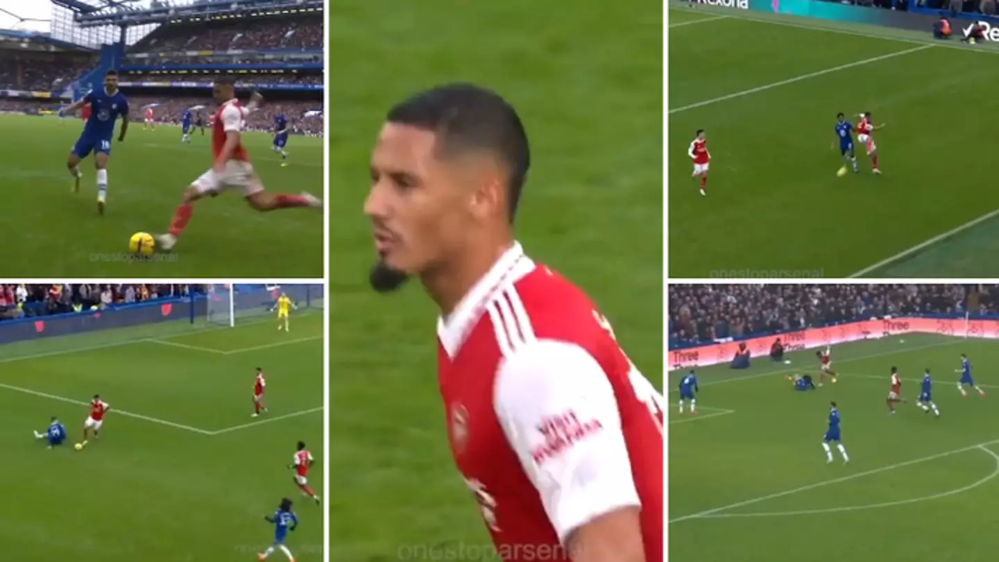 William Saliba is fast becoming a world-class defender after stunning display vs Chelsea