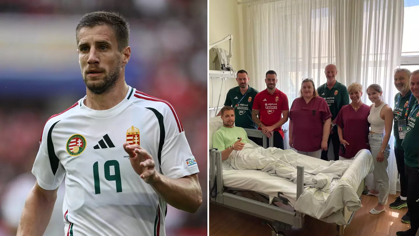 Hungary release first picture of Barnabas Varga in hospital after successful operation for his sickening injury