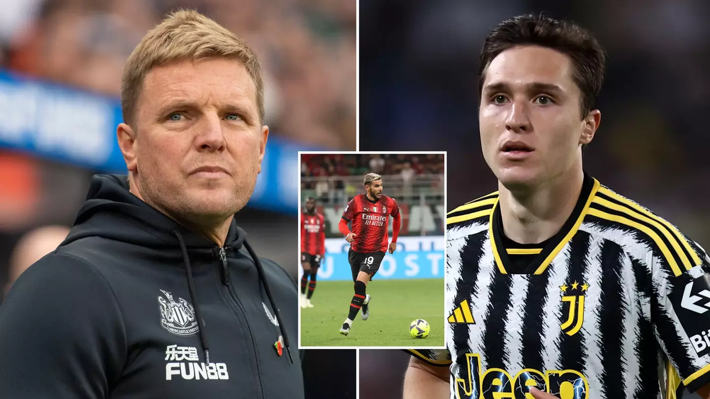Newcastle United eye up two more Serie A signings with Federico Chiesa and Theo Hernandez targeted