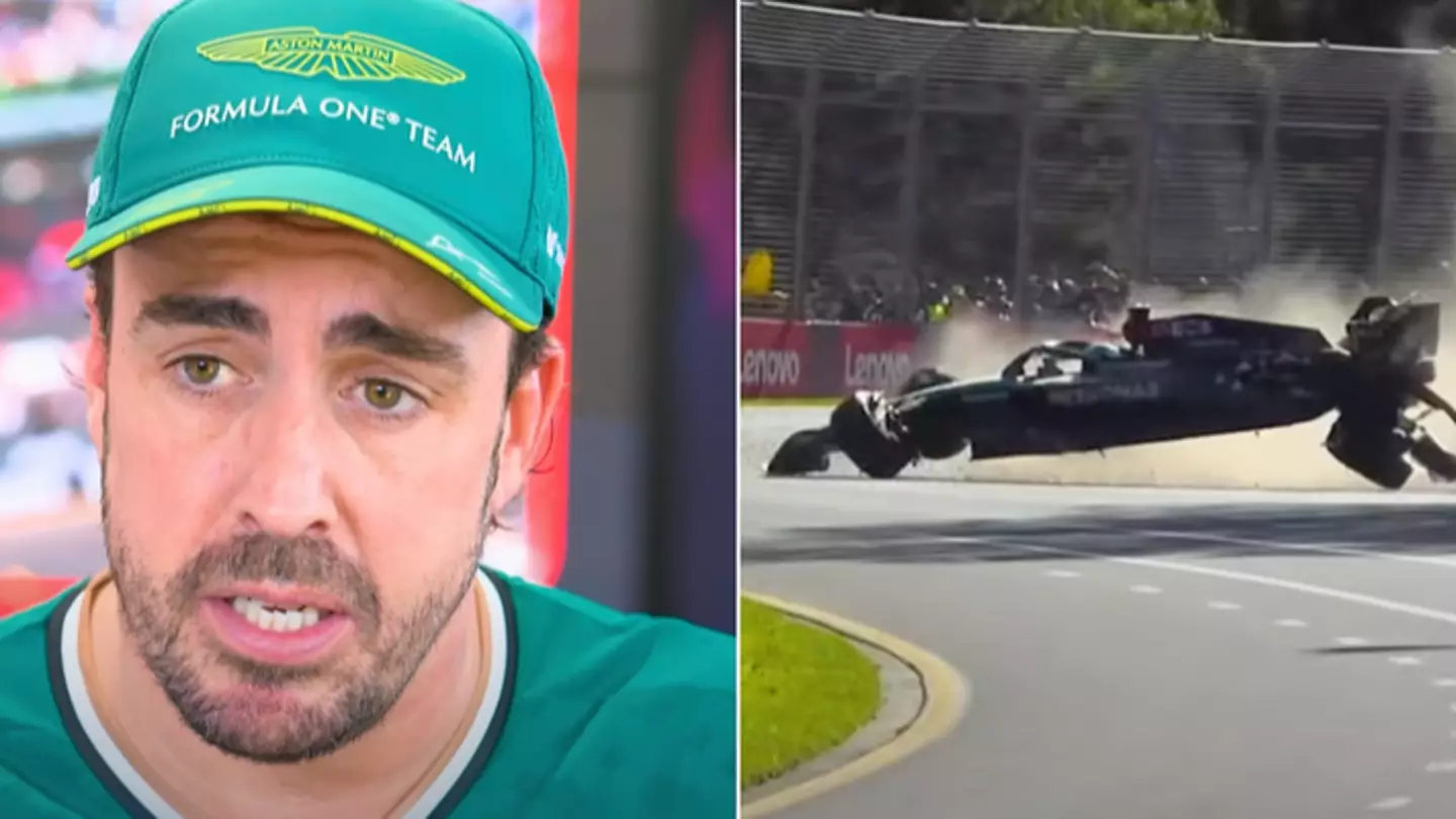 Fernando Alonso responds to FIA penalty after George Russell incident during Australian Grand Prix