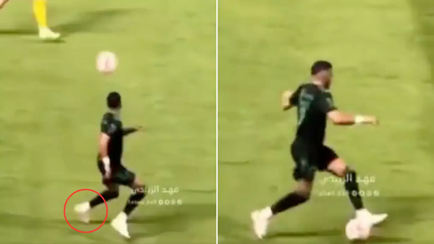 Fans blown away by Riyad Mahrez's magical first touch as Saudi Pro League clip goes viral