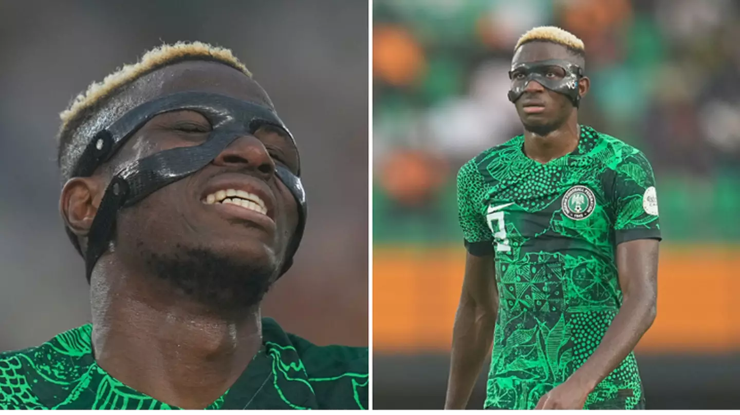 The real reason why Nigeria star Victor Osimhen still wears a mask during matches