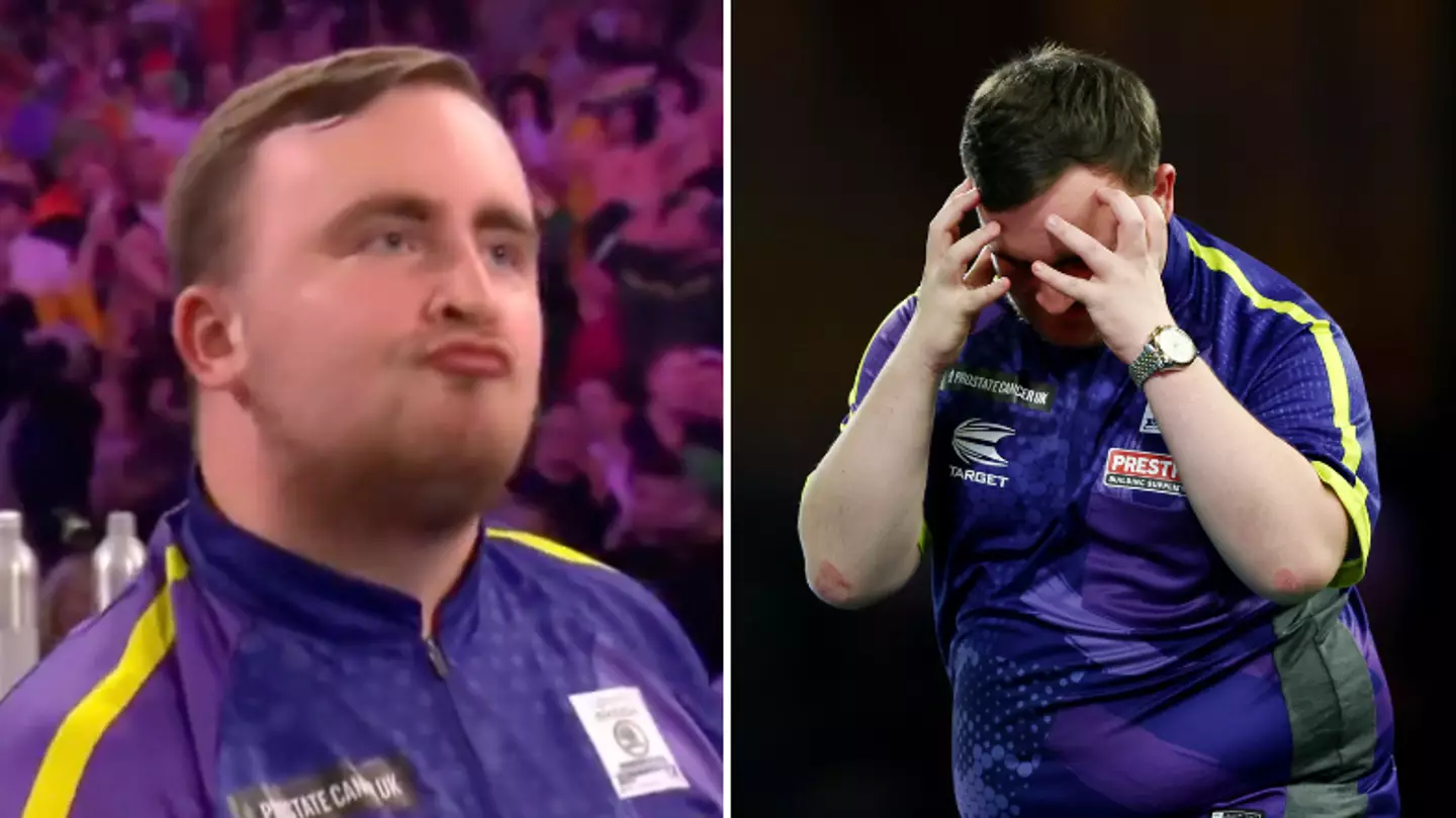 Darts fans think Luke Littler lost World Darts Championship final because of 'curse' after seeing photo